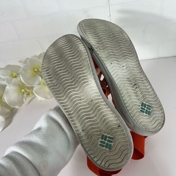 Columbia womens barraca Strappy sandals size 11 orange summer spring - Picture 6 of 12